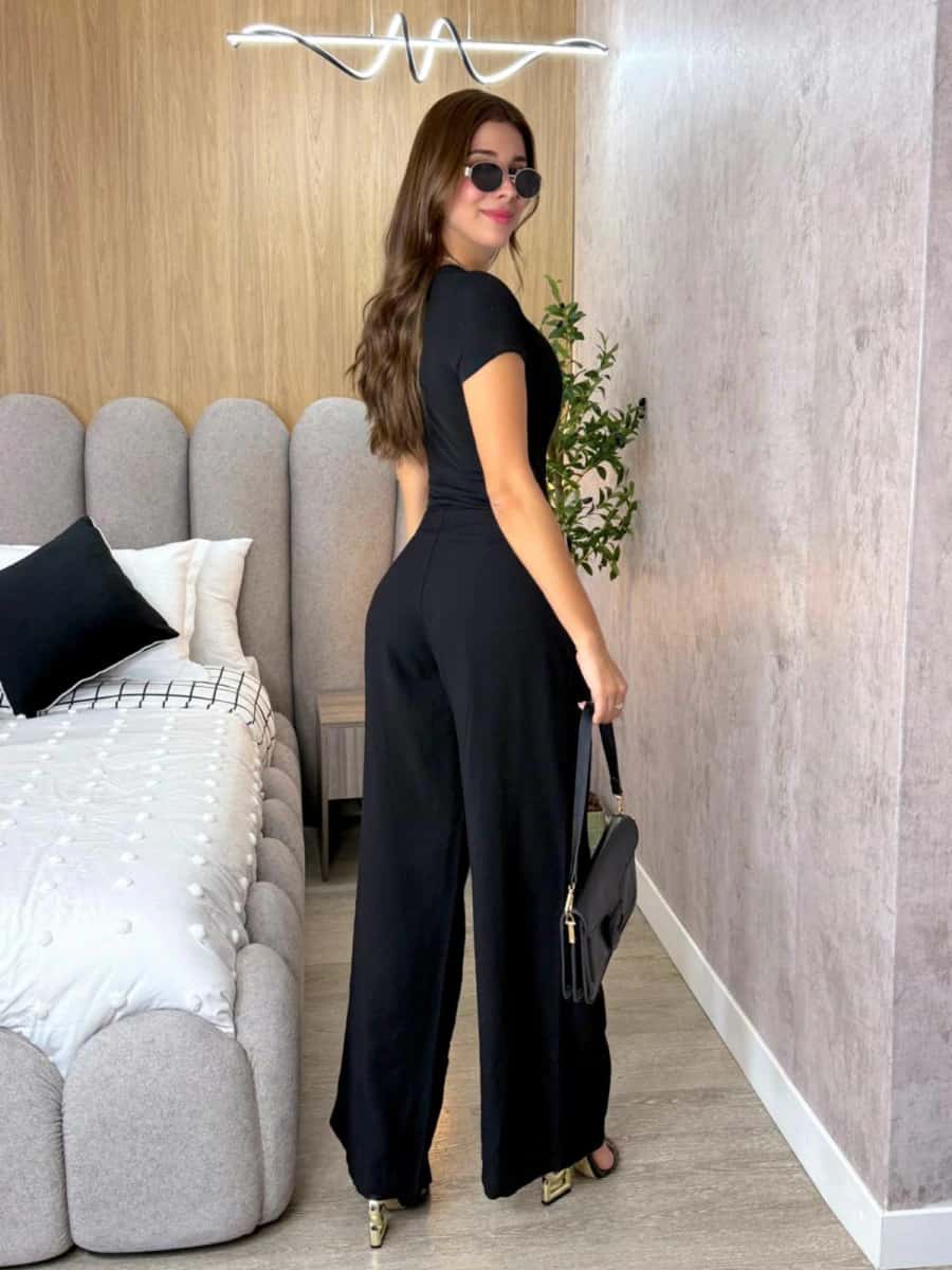 Pantalon Alenis  (negro ) - miniatura 2