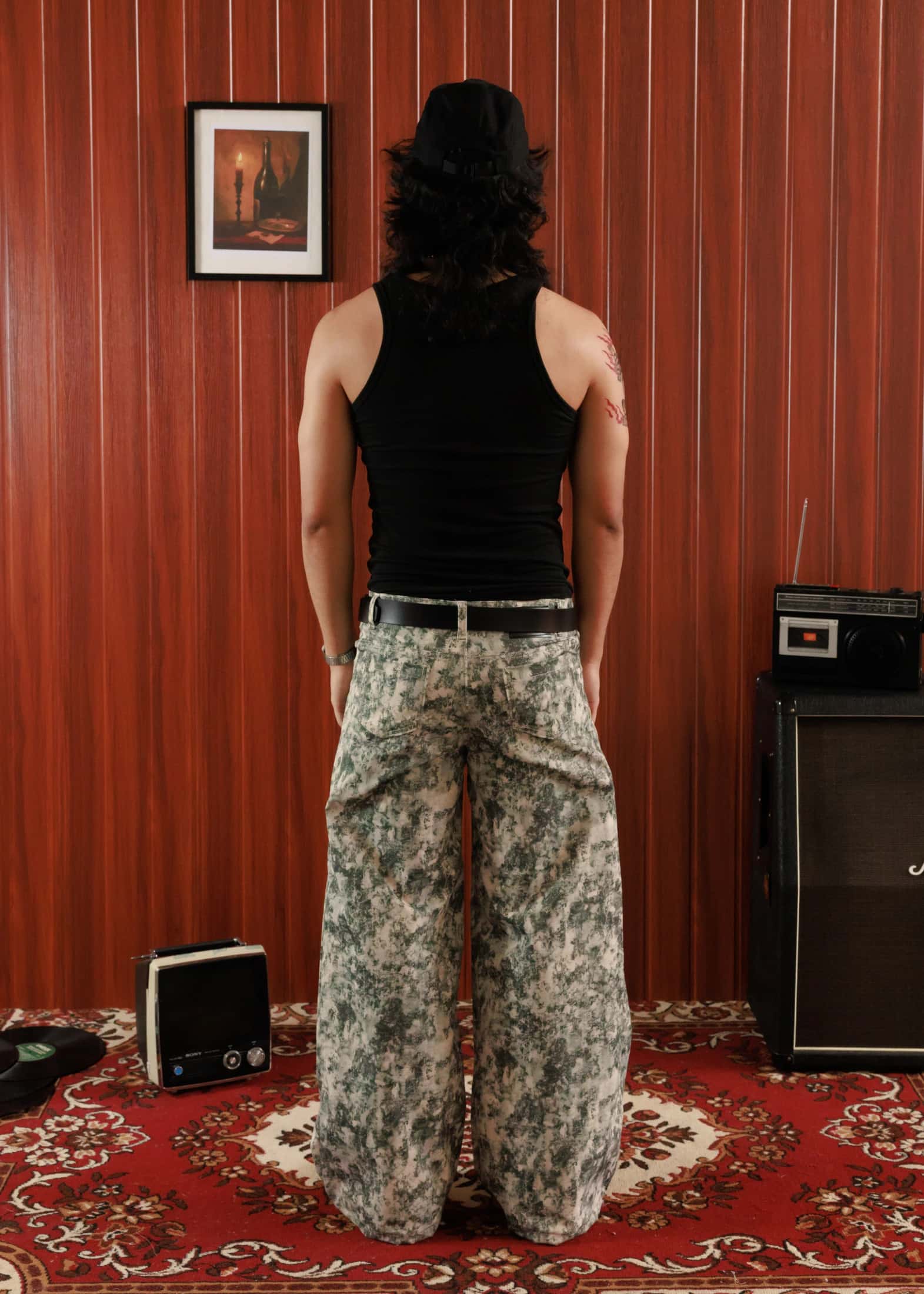 CAMO PANTS VERDOSO. - miniatura 3