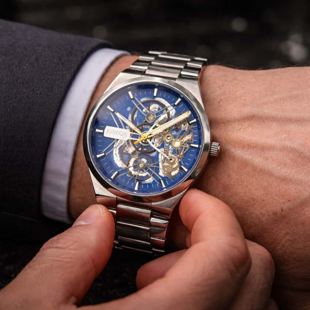 Reloj Kairos Plateado Automatic Style
