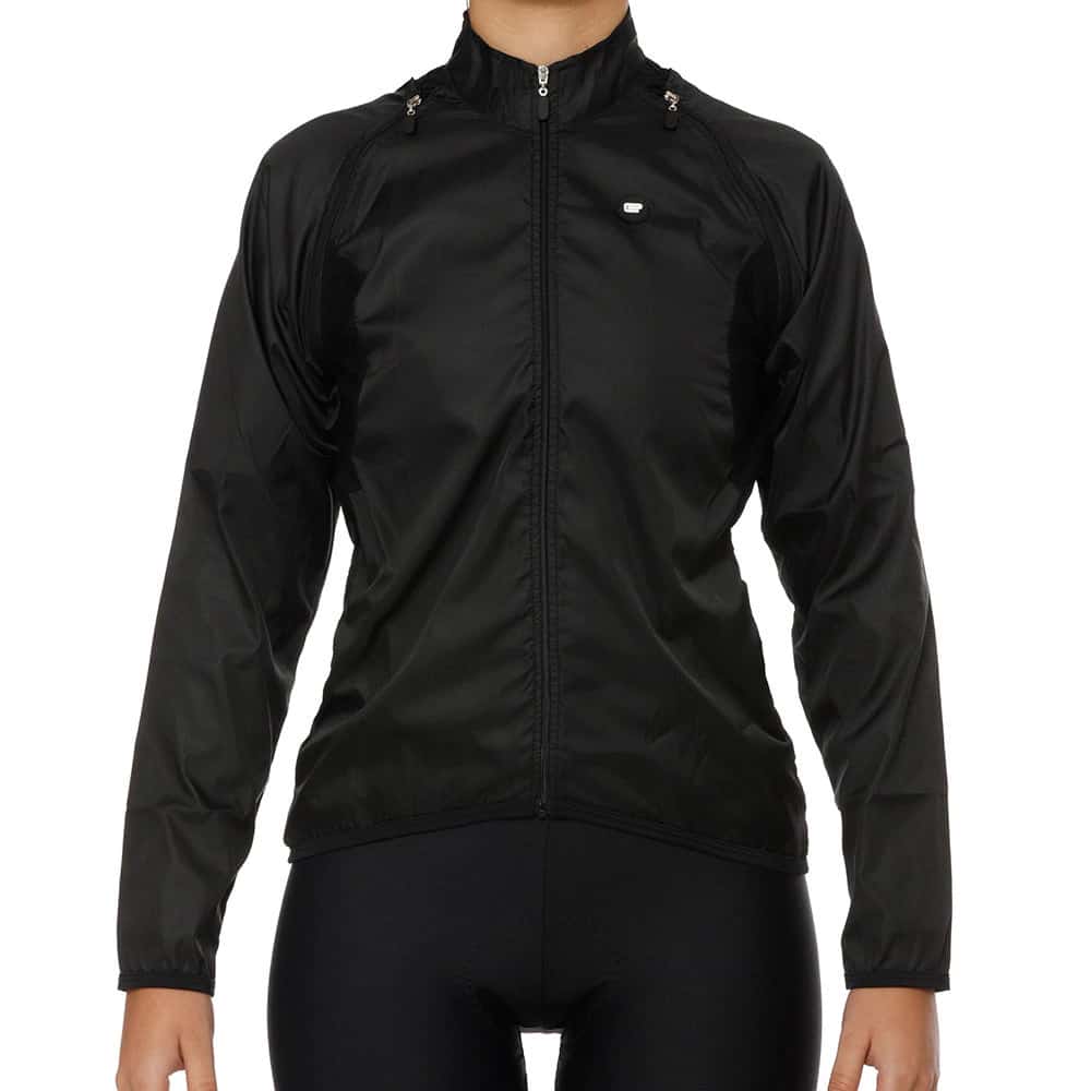 Basics Chaqueta Convertible All Black Femenina