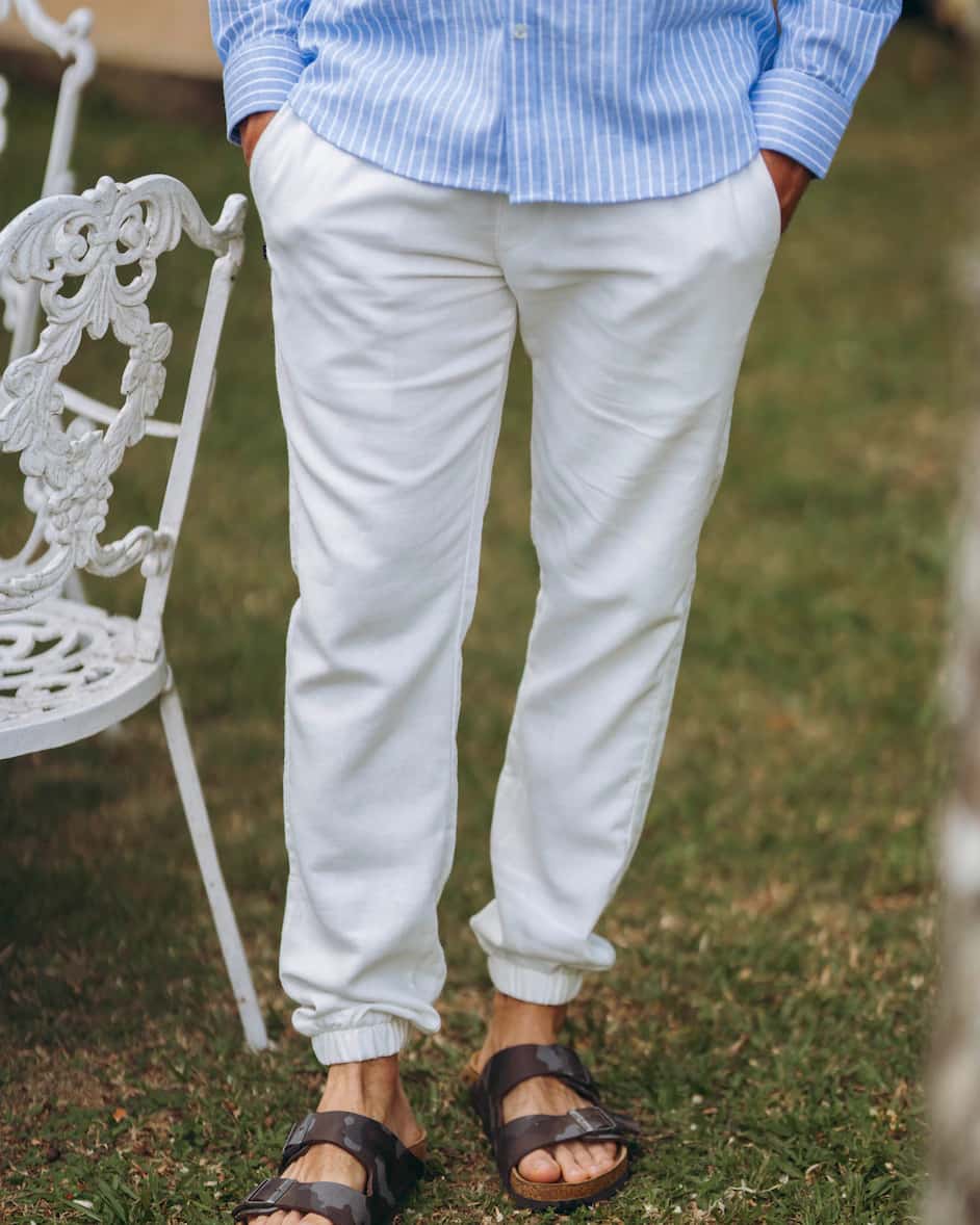 Jogger Blanco
