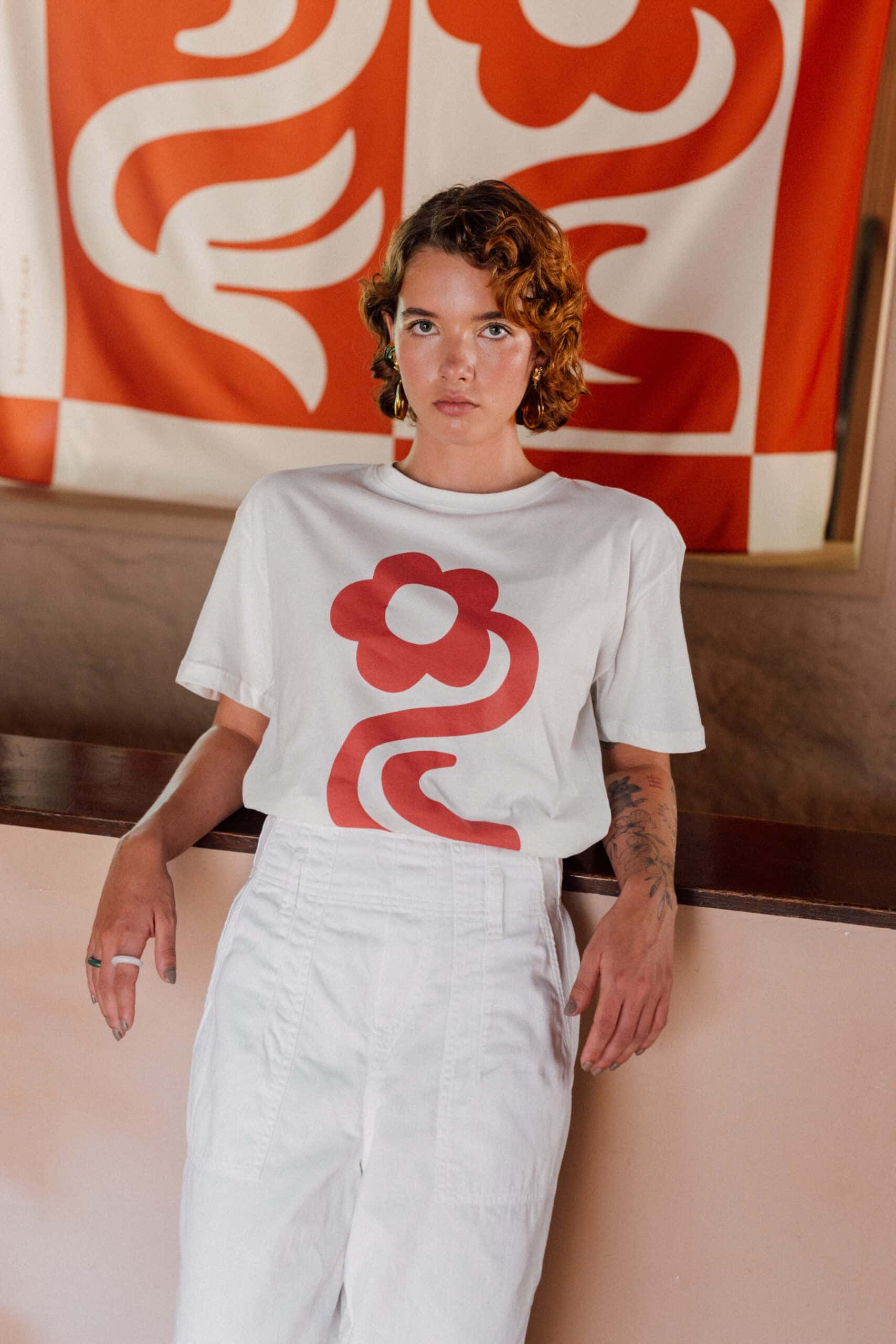 CAMISETA FLOR MEDITERRANEA - miniatura 2