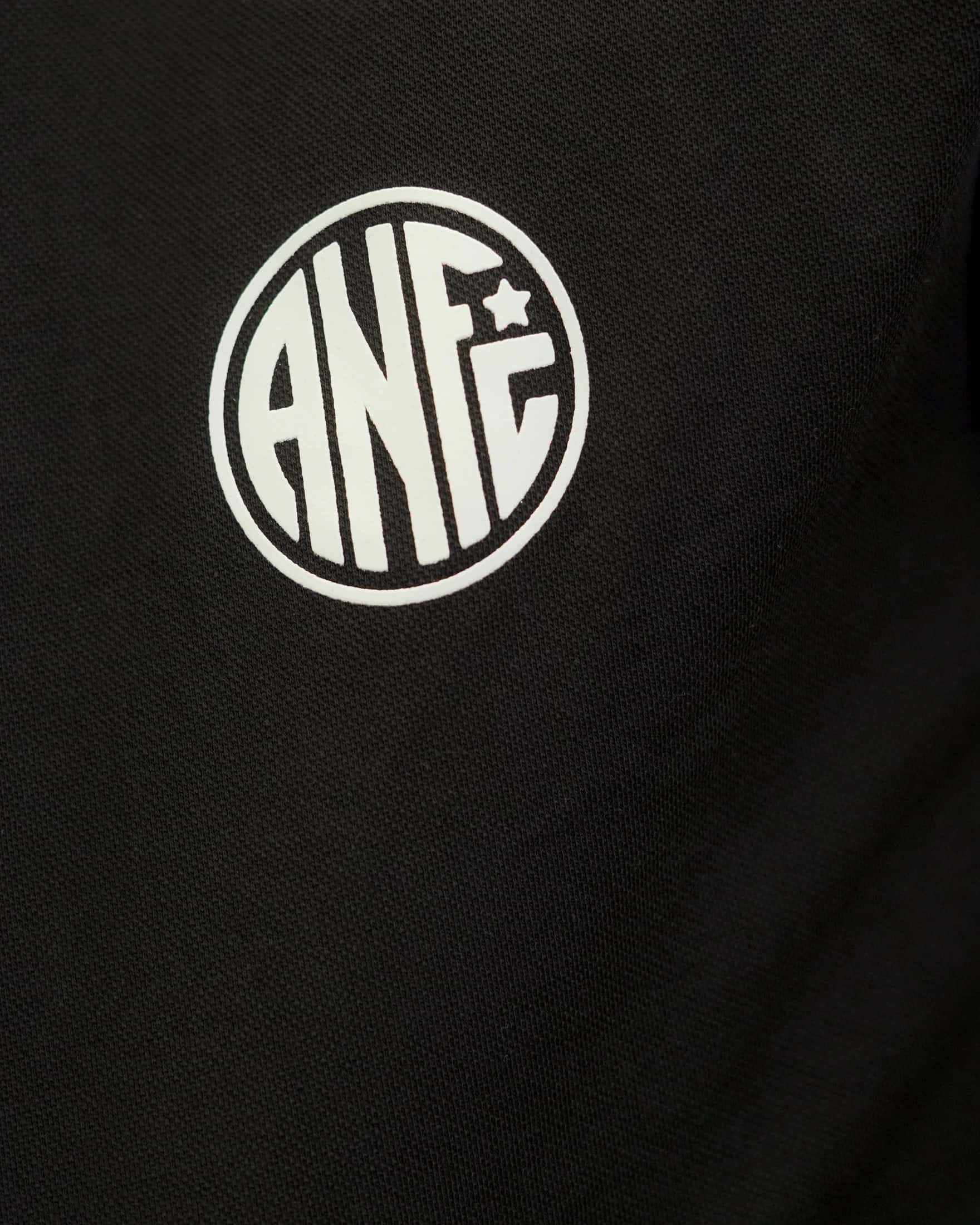 CAMISA NEGRA MANGA CORTA ANFC - miniatura 4