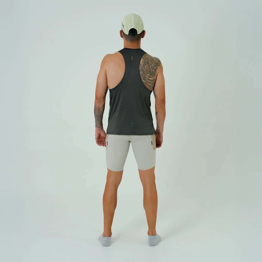 CAMISETA RUNNING MANGA SISA PACELINE GRIS PARA HOMBRE - miniatura 2