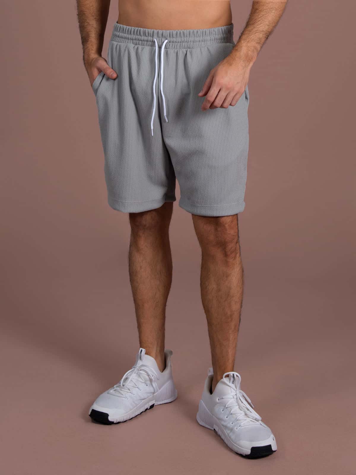 Pantaloneta moenia atenas hombre gris