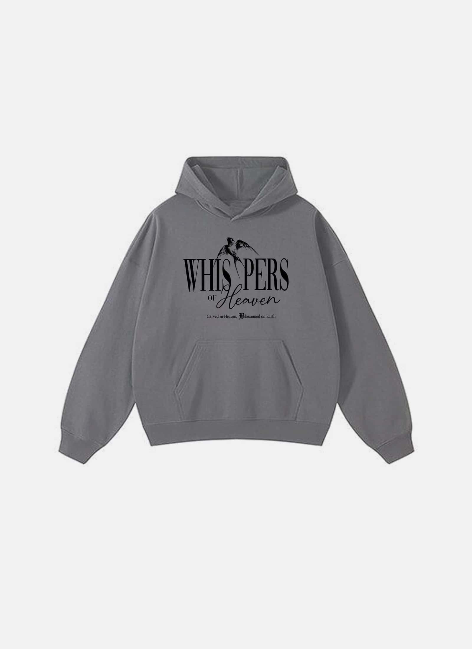 Whispers Hoodie Grey
