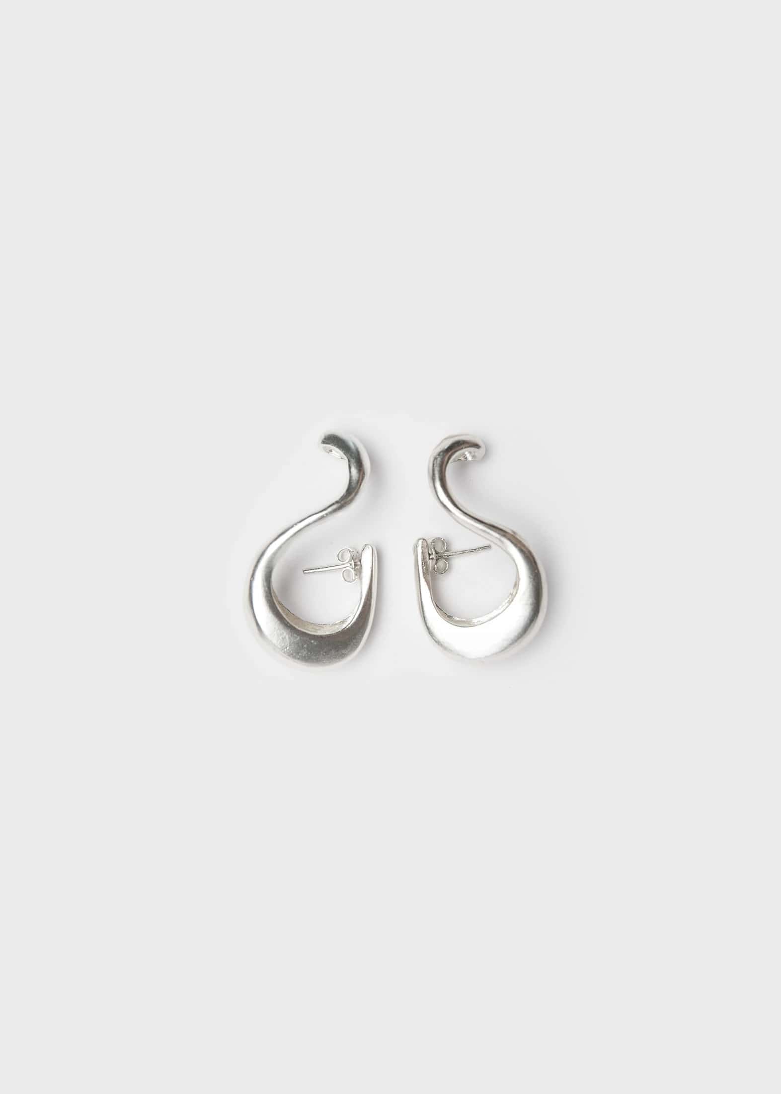 Candongas Tummy Maxi Plata - miniatura 3