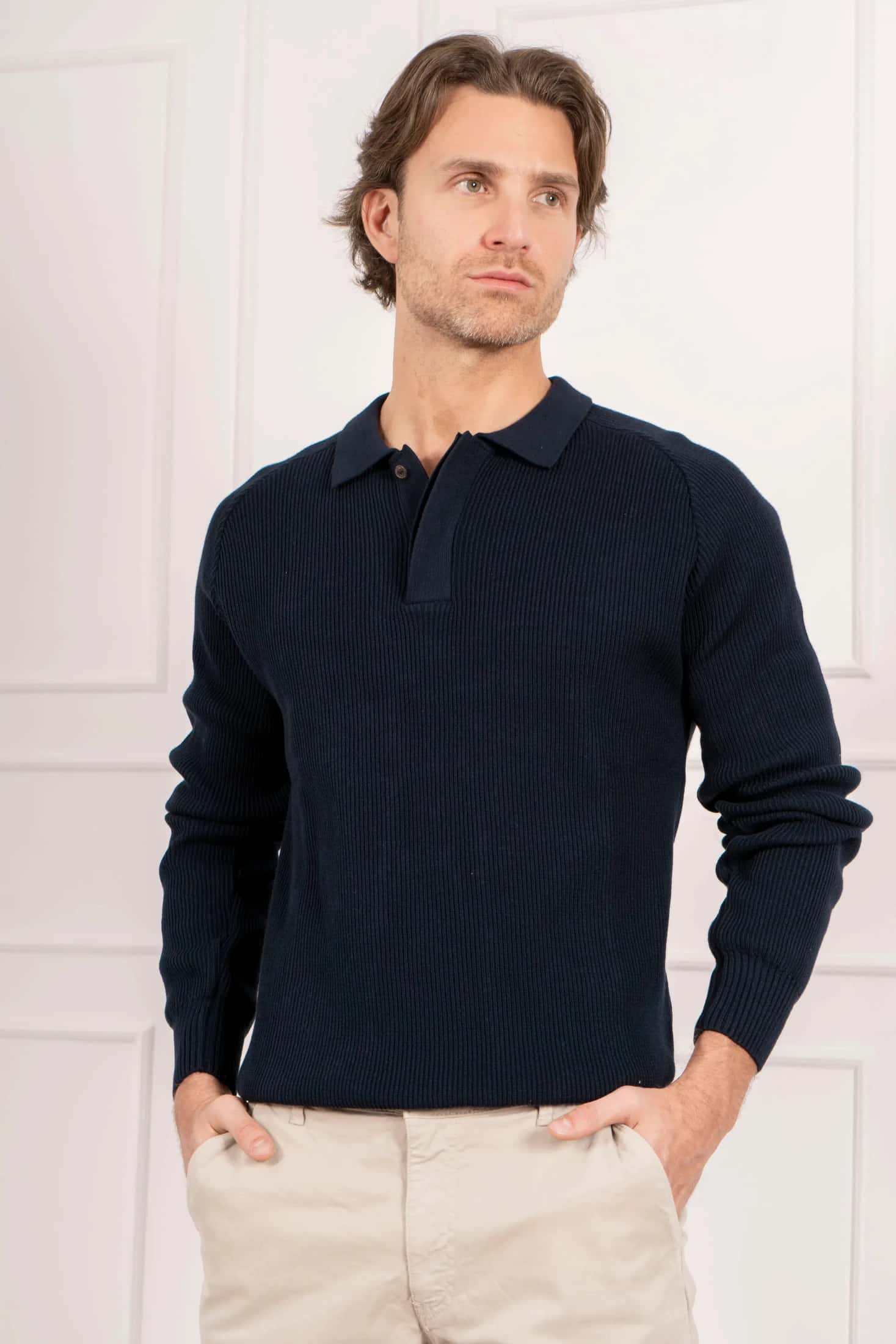 Suéter Milán Hombre Azul oscuro