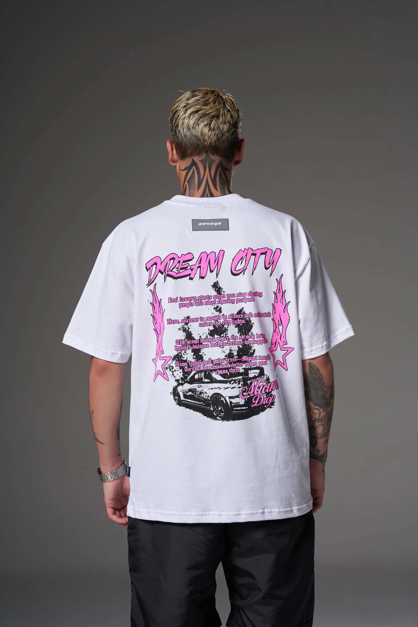 T shirt estrellas dream rosa 250 gramos 14600