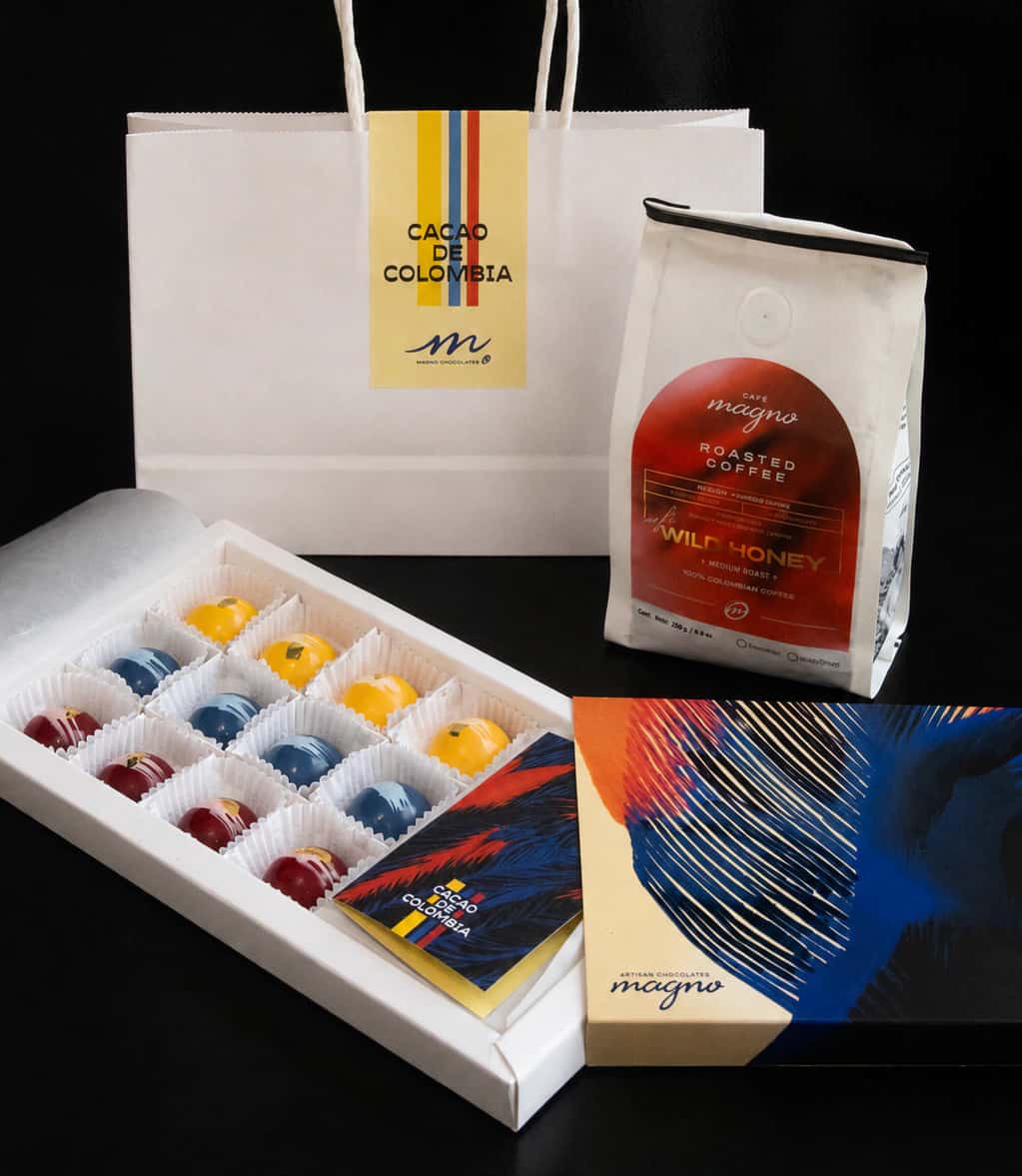 kit Colombia con café