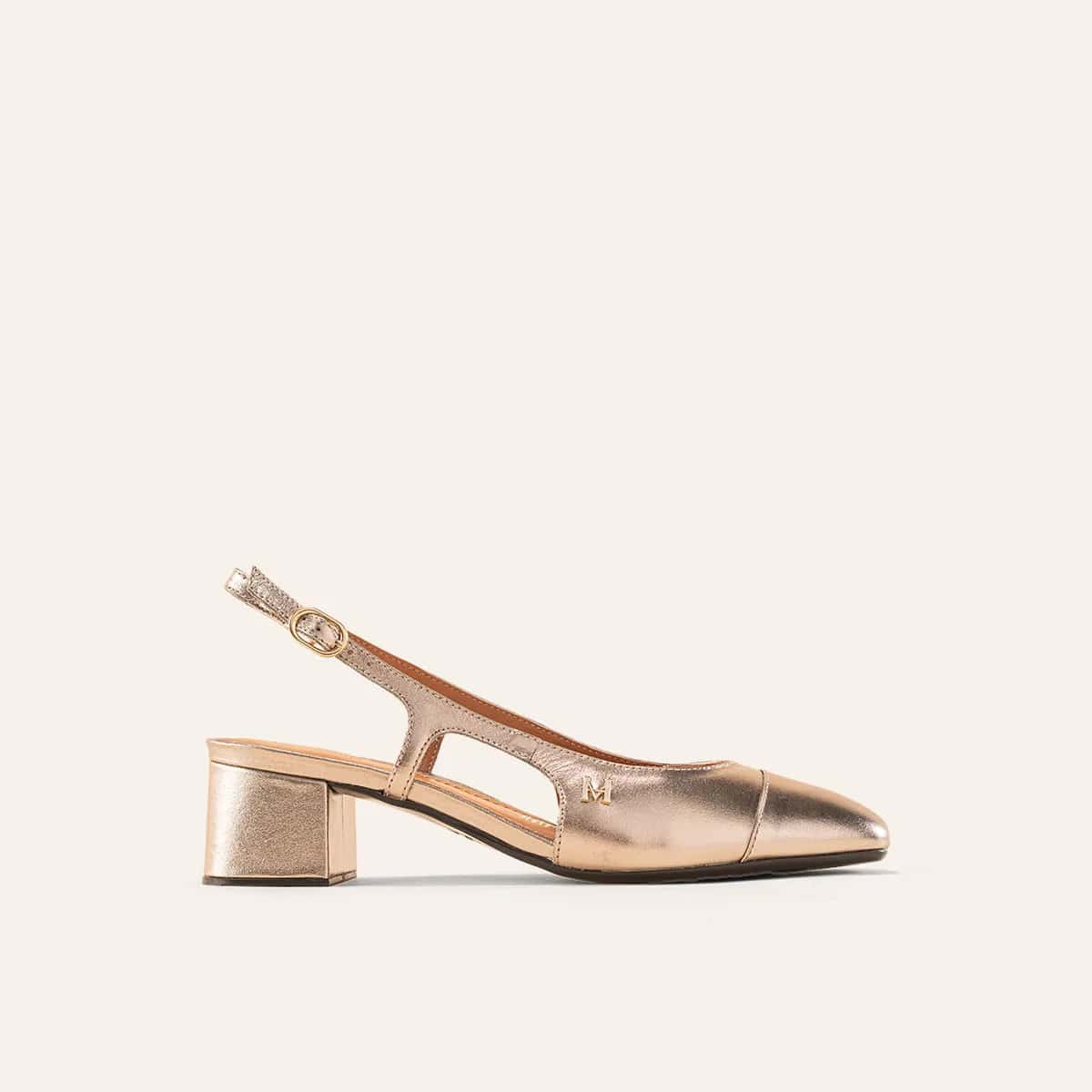 Tacones Atenas Platino Glamour