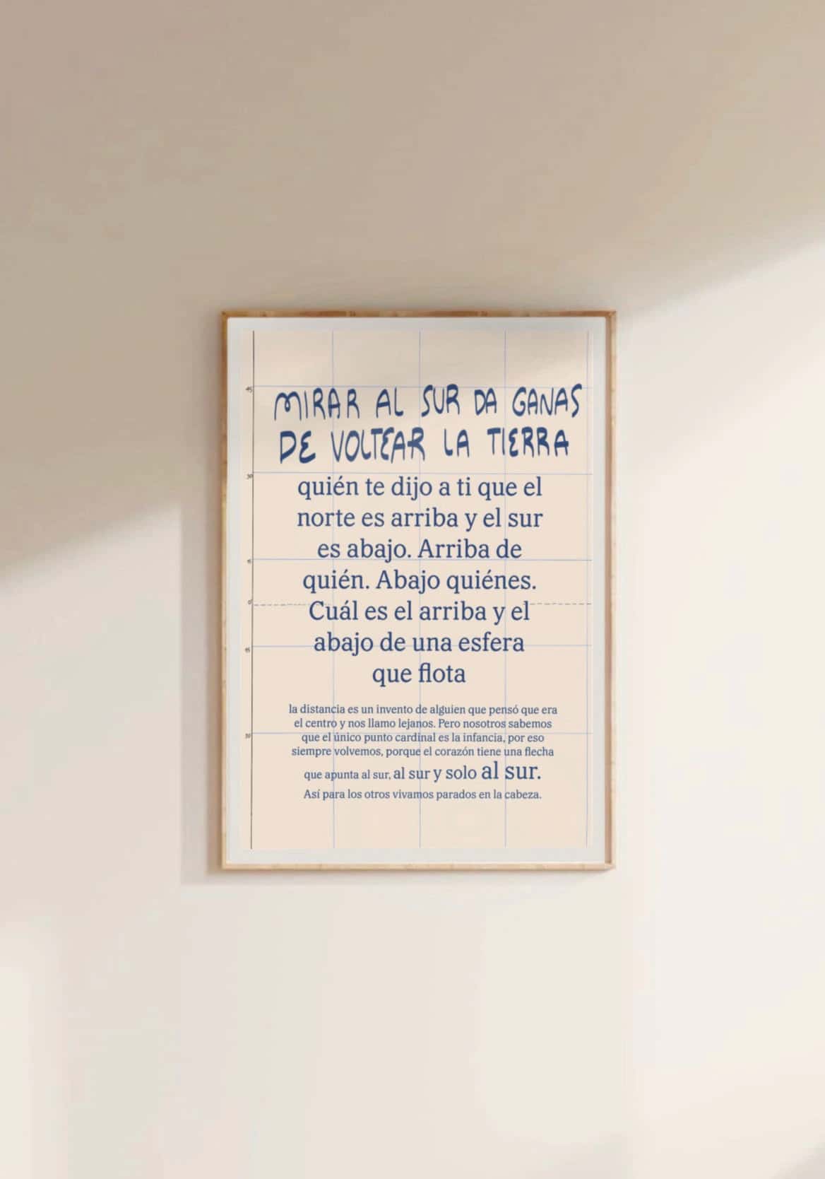 Díptico Mirar al Sur - Dibujo y texto - miniatura 5