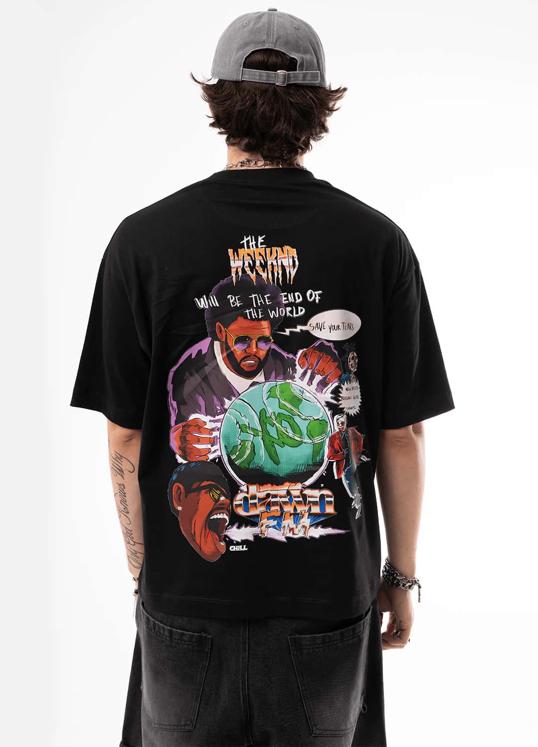 Camiseta The weeknd Animado