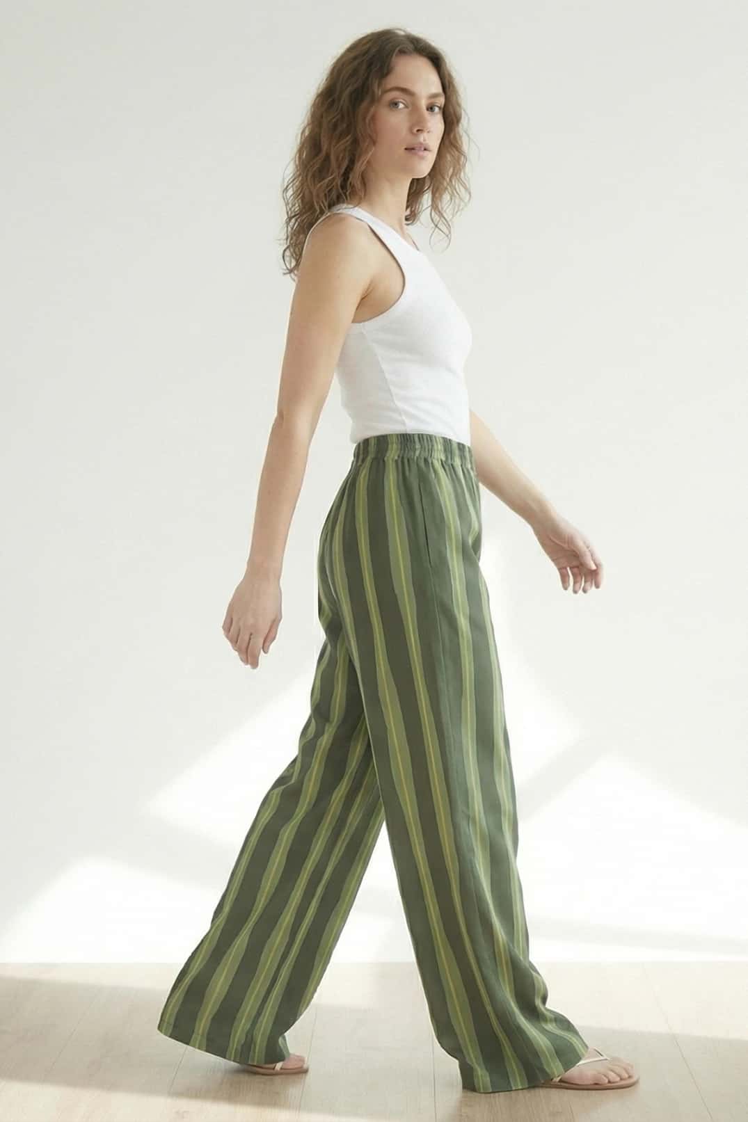 Pantalon Igua Rayas Verde - miniatura 11
