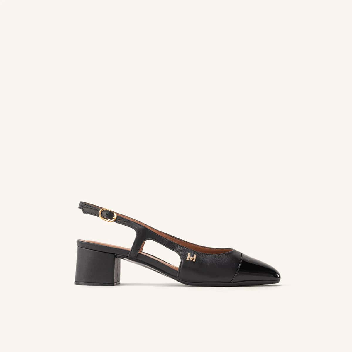 Tacones Atenas Negro Glamour