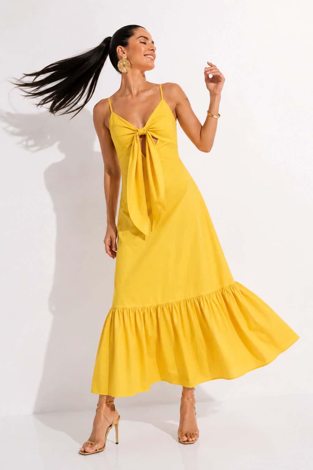 Vestido Ananda Amarillo