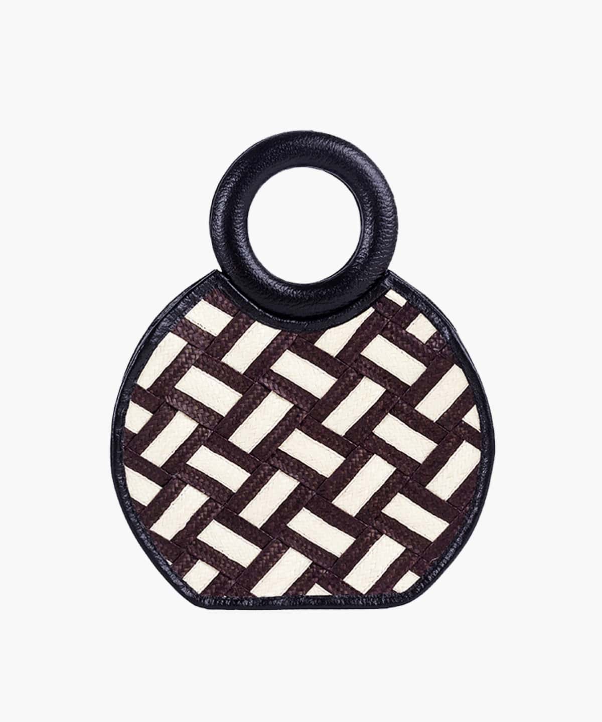 Zenú Braid in Raffia and Leather