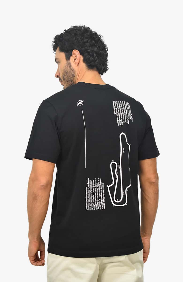 Camiseta Negra estampada de nuestra colección OVERDRIVE