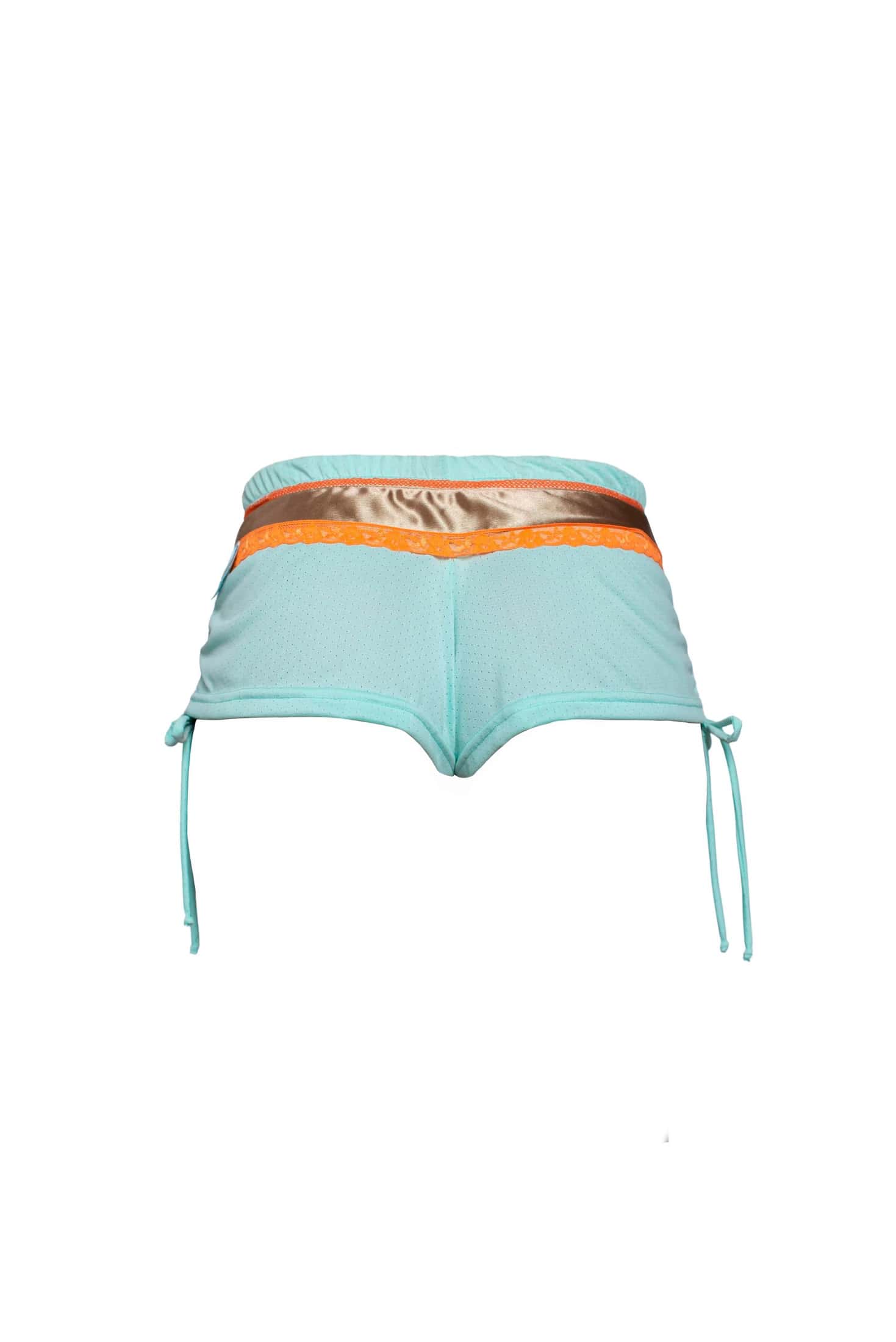 “Yummy” Mint & Gold Shorts - miniatura 3