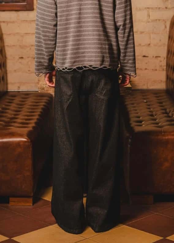 TREY BLACK BAGGY. - miniatura 3