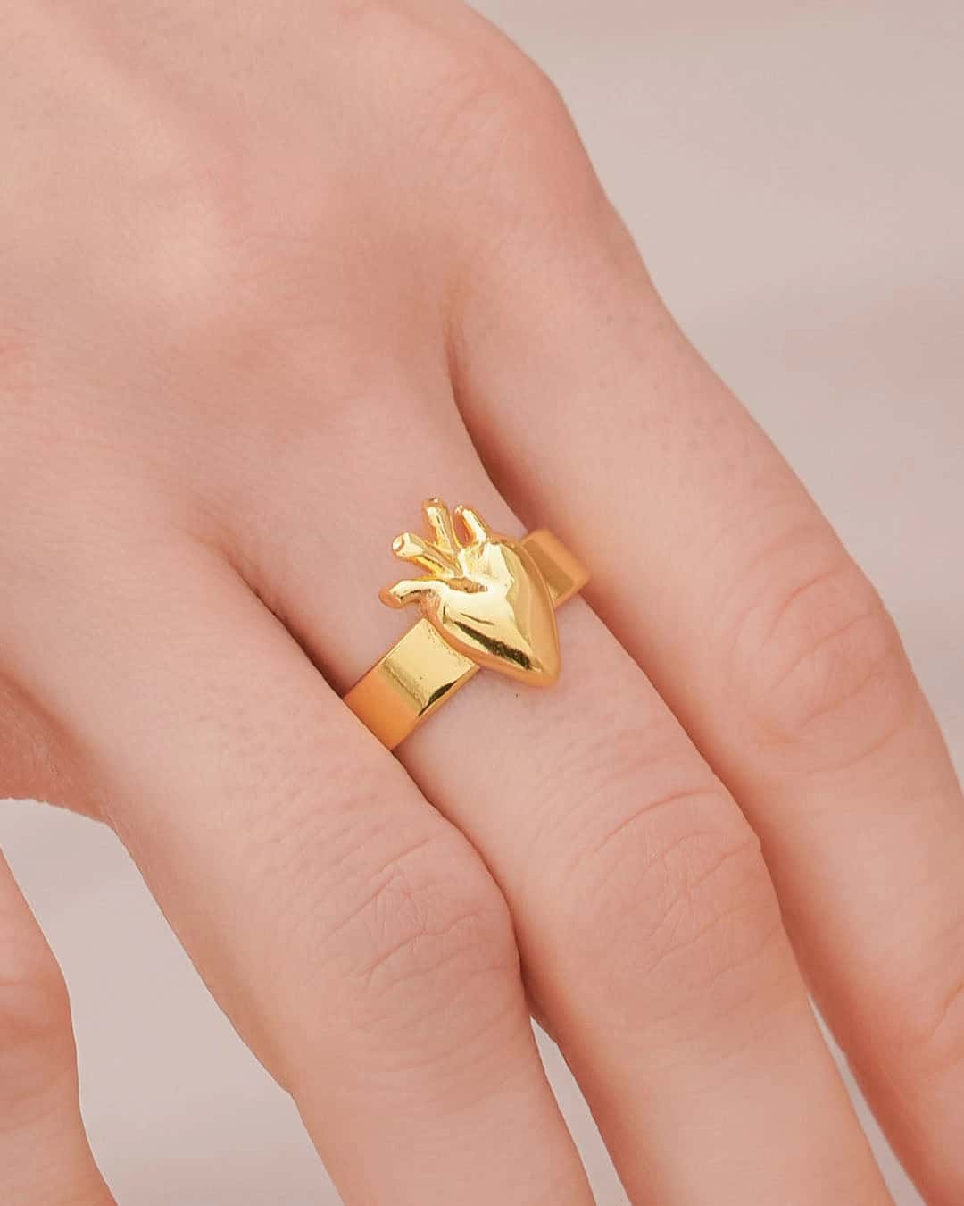 Anillo Graduable Corazón Anatómico