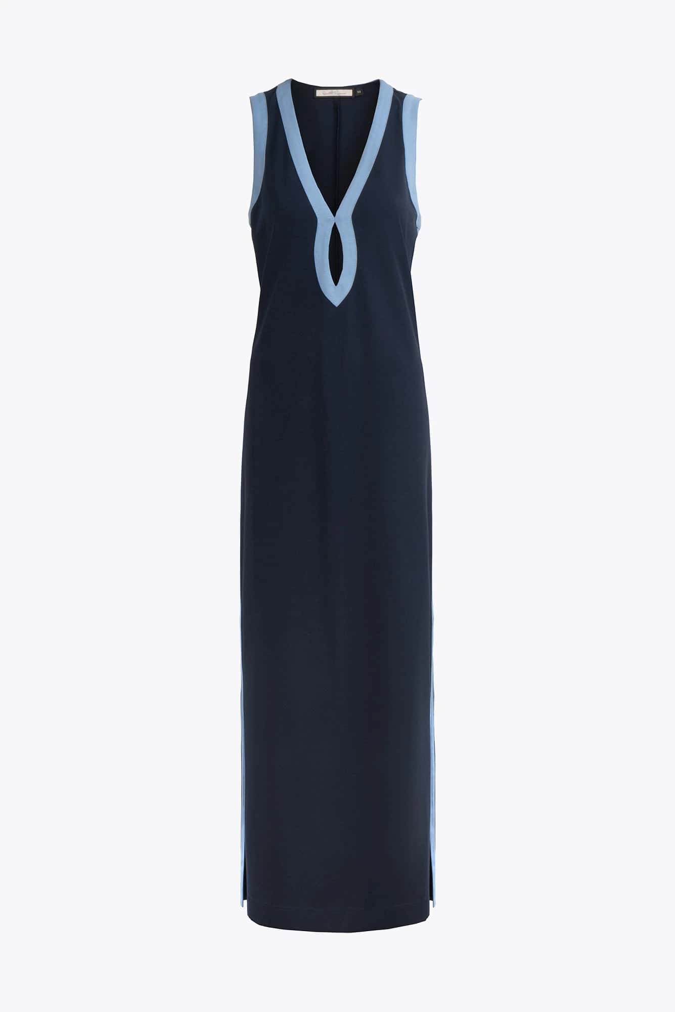 Vestido Camino Azul