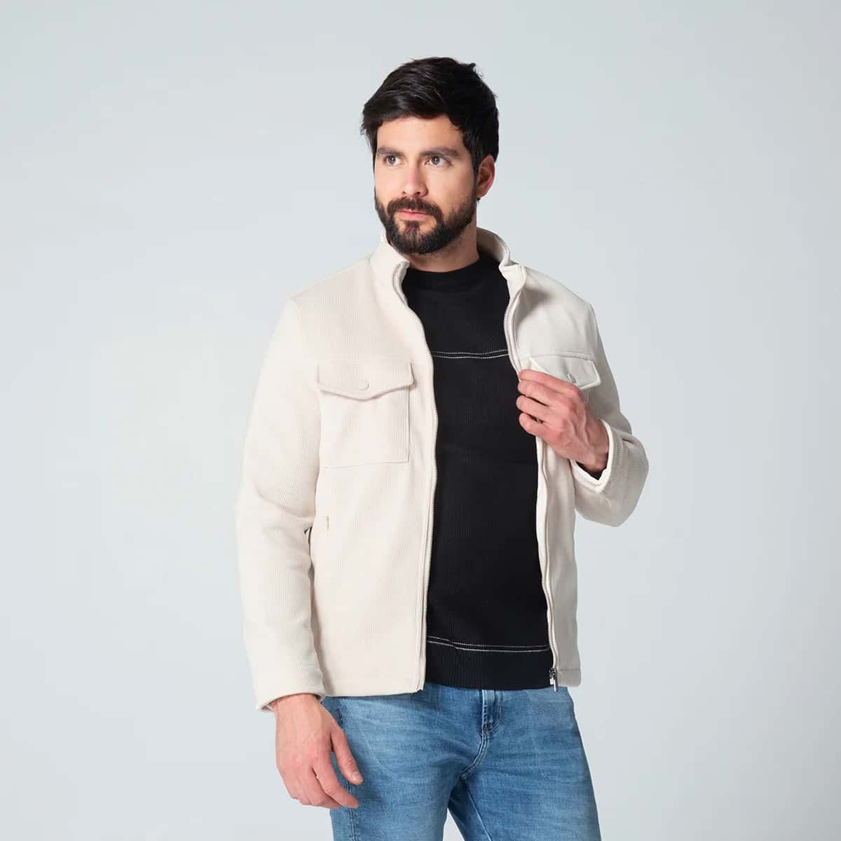 Chaqueta Pana Regular Going