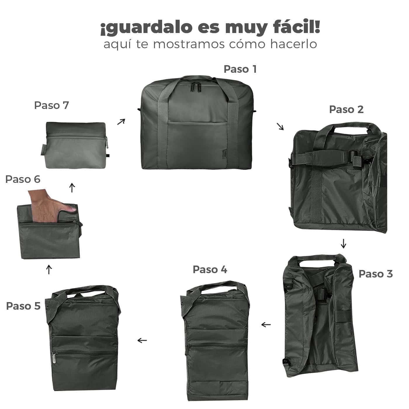 Maleta Articulo Personal Plegable ULTRA Estampado Gatos Citybags Multicolor - miniatura 6