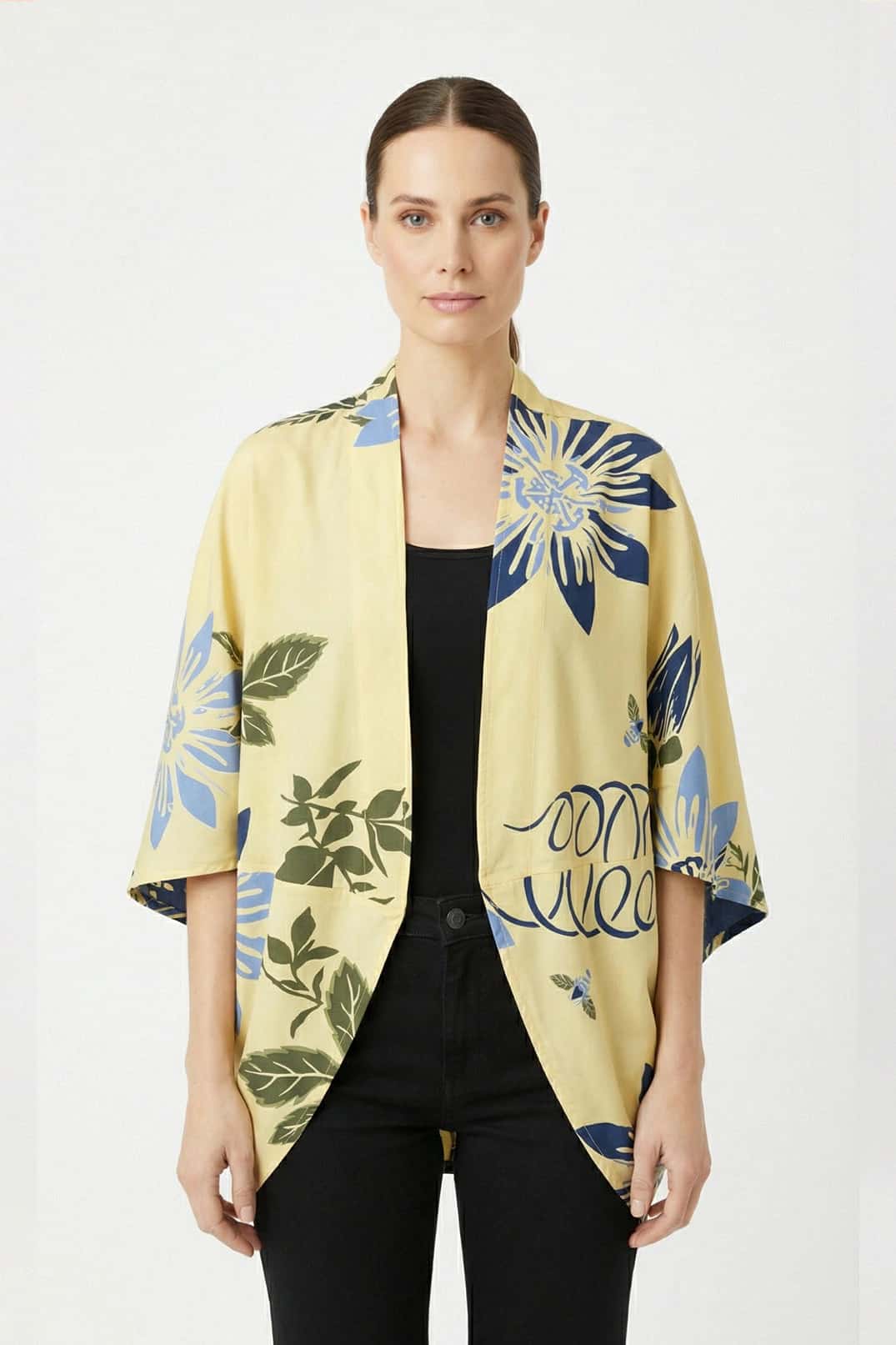 Kimono Savia Achira Azul - miniatura 4