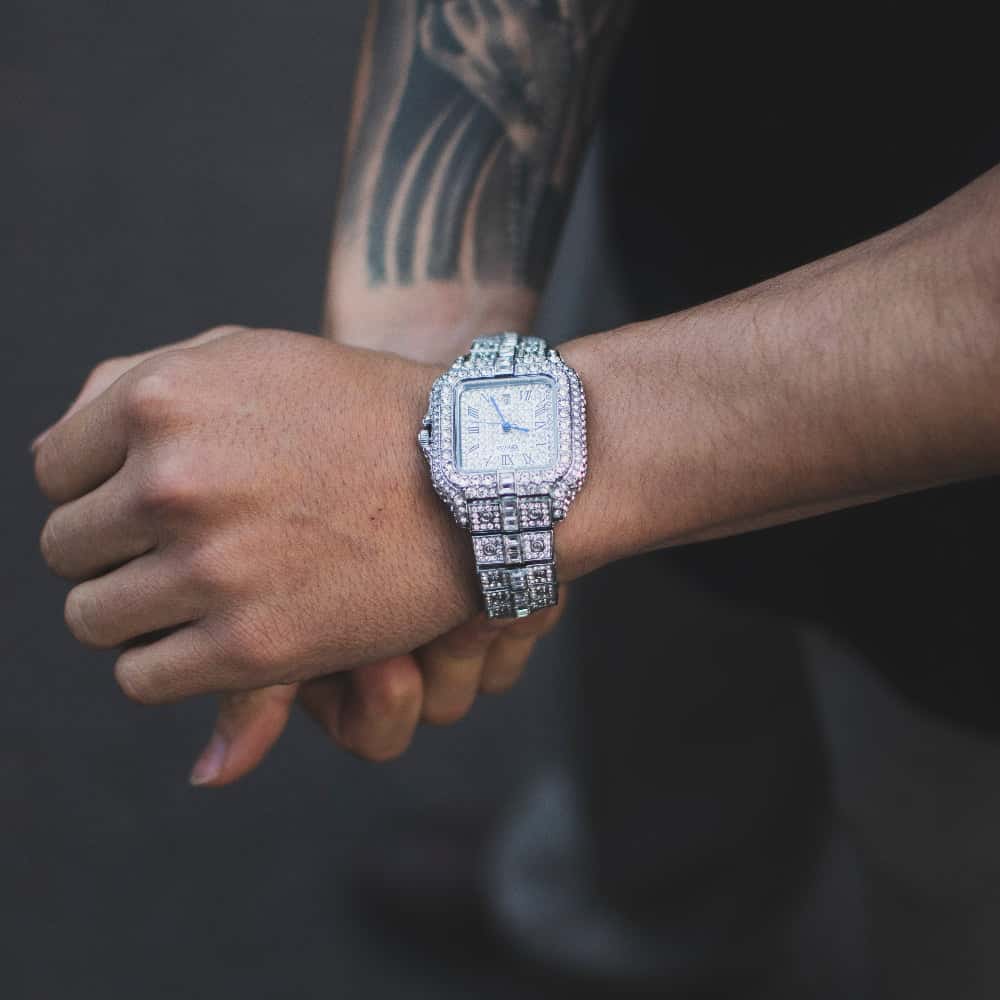 Reloj Tipo Cartier Delgado