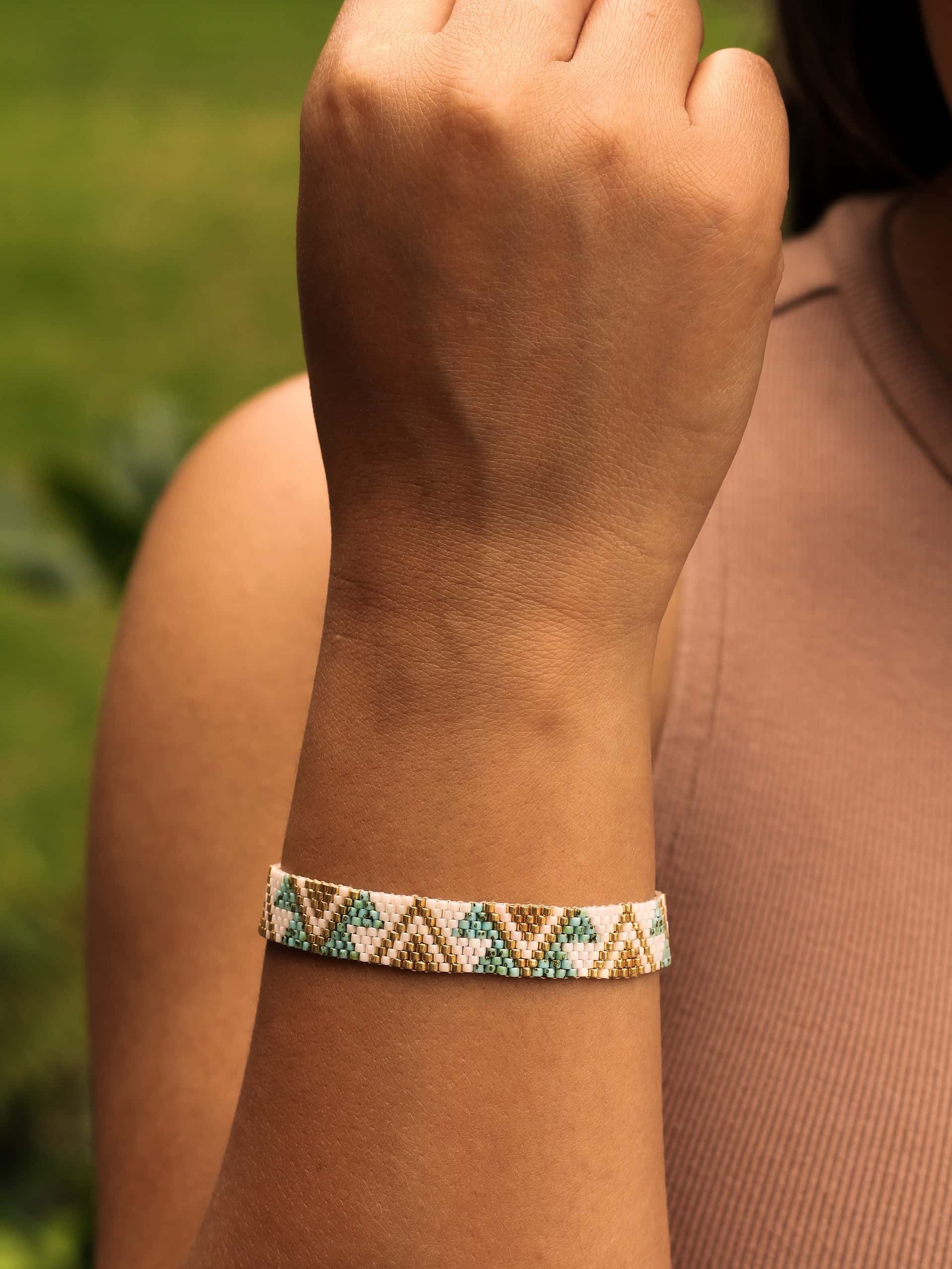 Brazalete Miyuki Oasis 8 puntos
