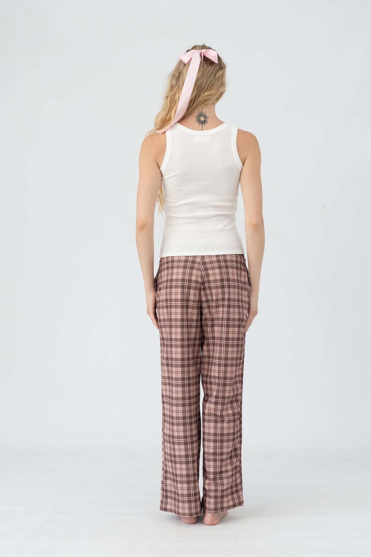 Set Pantalon London Mocha Plaid - miniatura 5