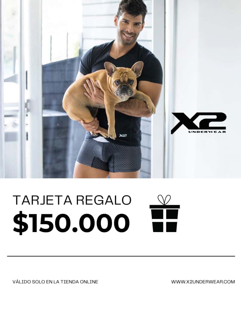 Tarjeta de regalo X2 $150.000