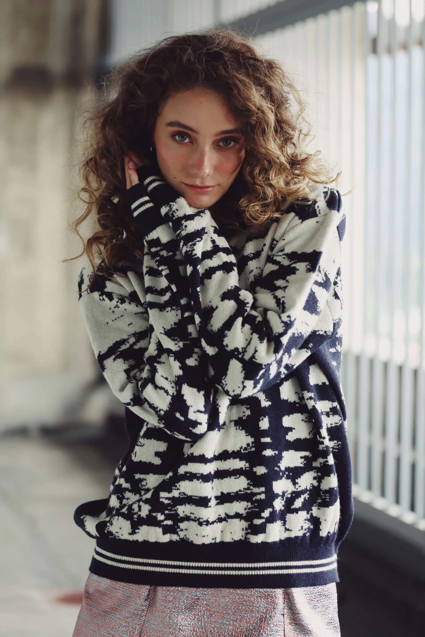 FIORELLA BLUE SWEATER
