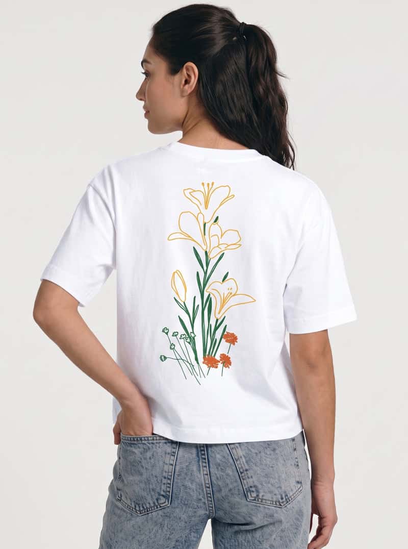 CAMISETA LIRIO DEL SOL