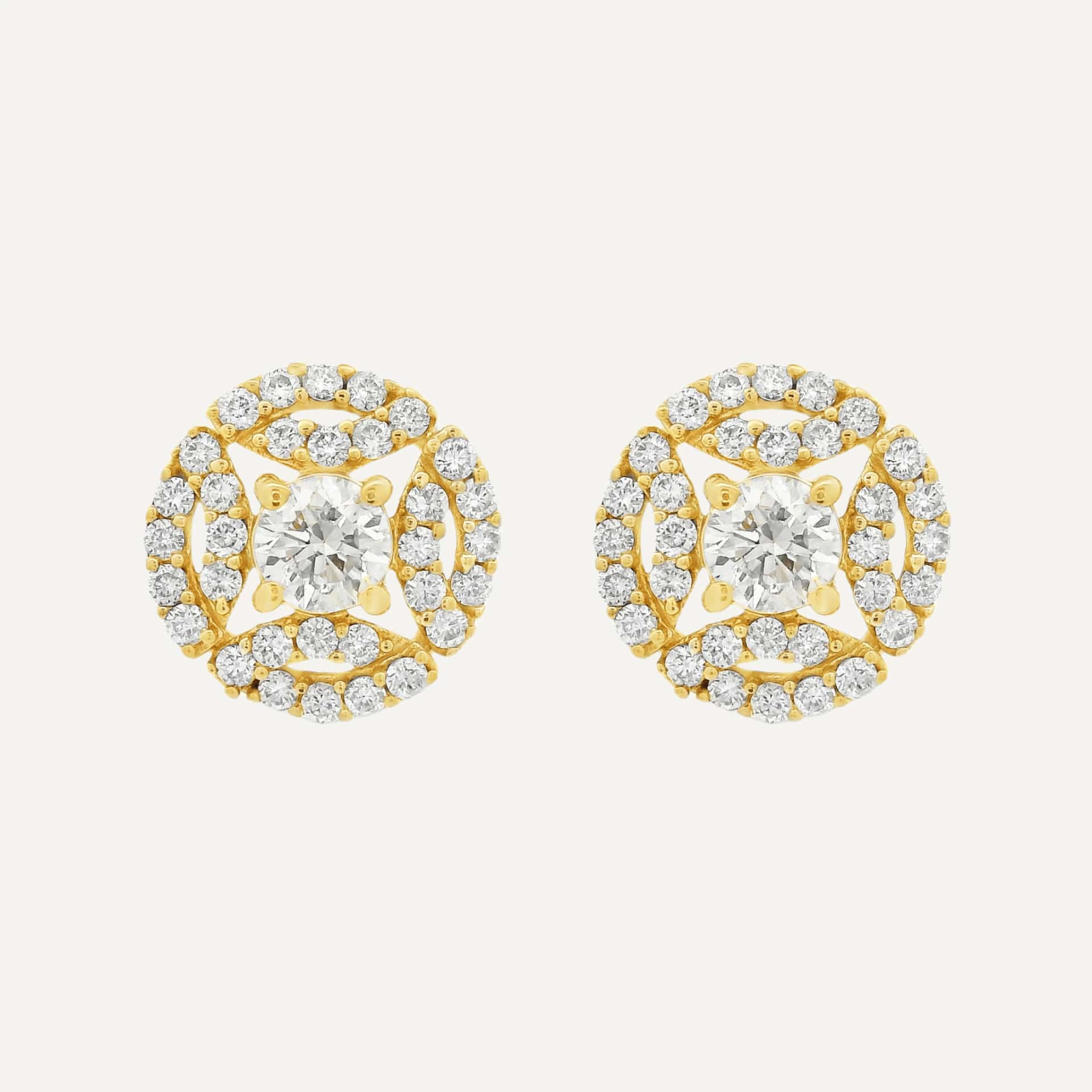 Aretes Vintage Halo
