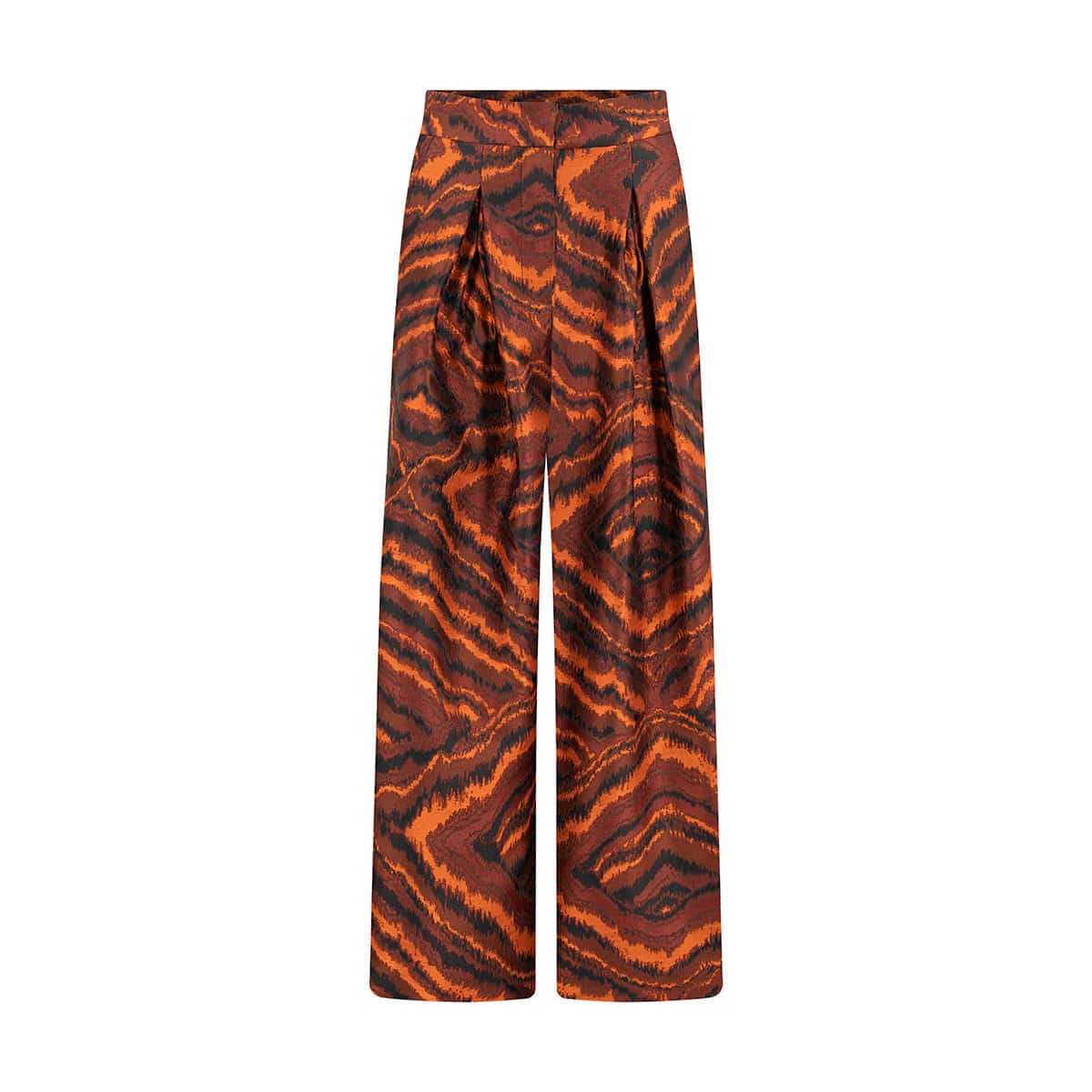 PANTALÓN PALAZZO JACQUARD - miniatura 2