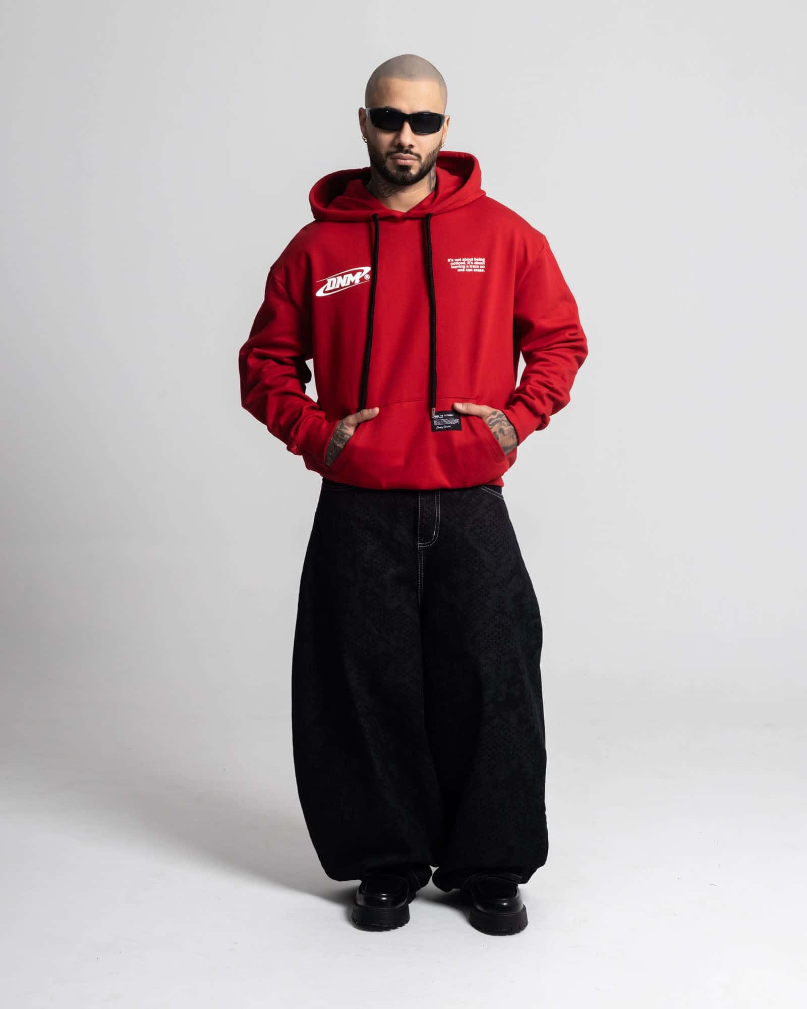 Hoodie Oversize DNM Red - miniatura 7