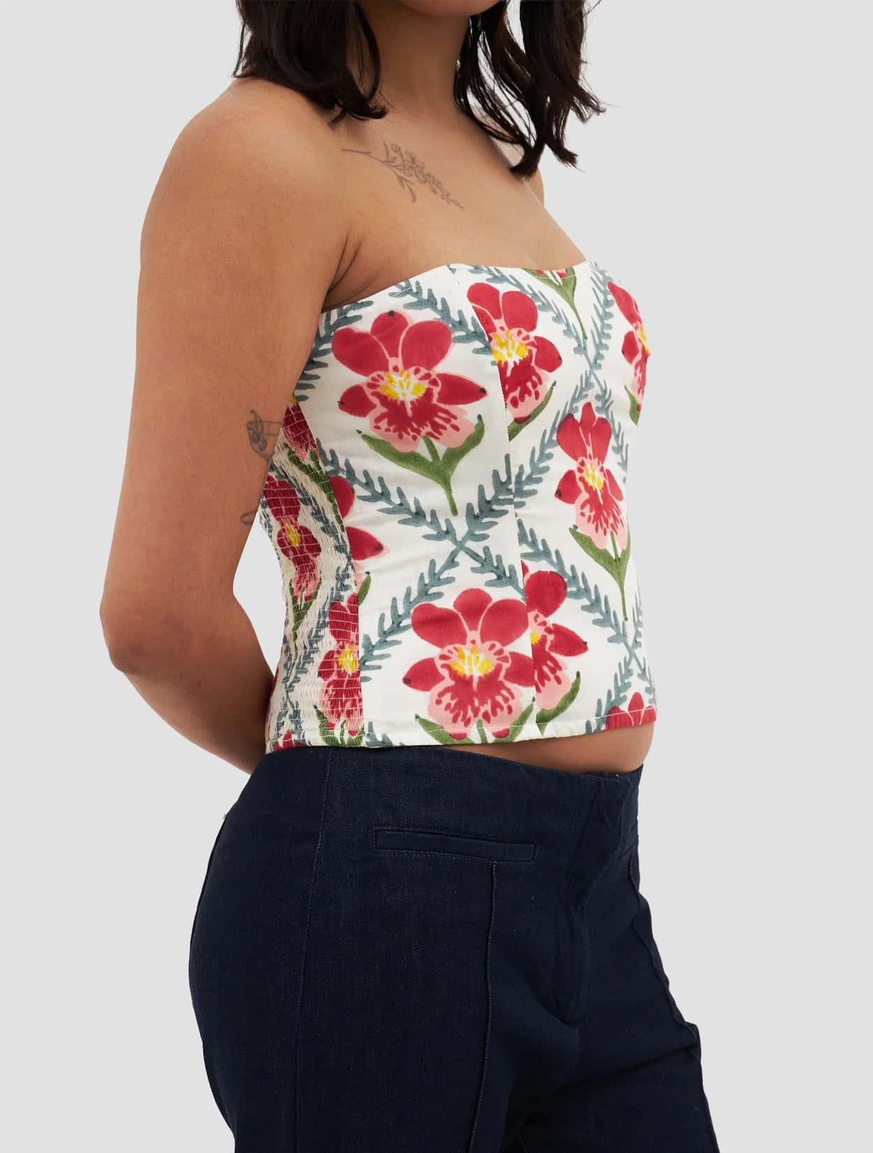 TOP MENDELLI BLOCK PRINT - miniatura 2