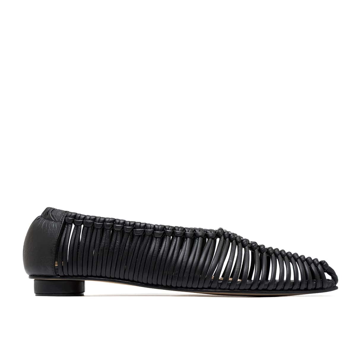 SIMONE BLACK CRAFT FLATS