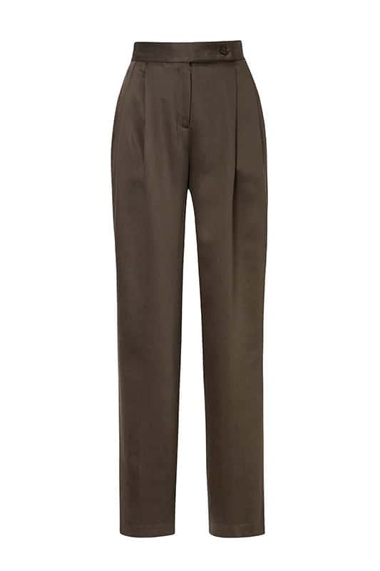The Wide-Cut Tencel Pants