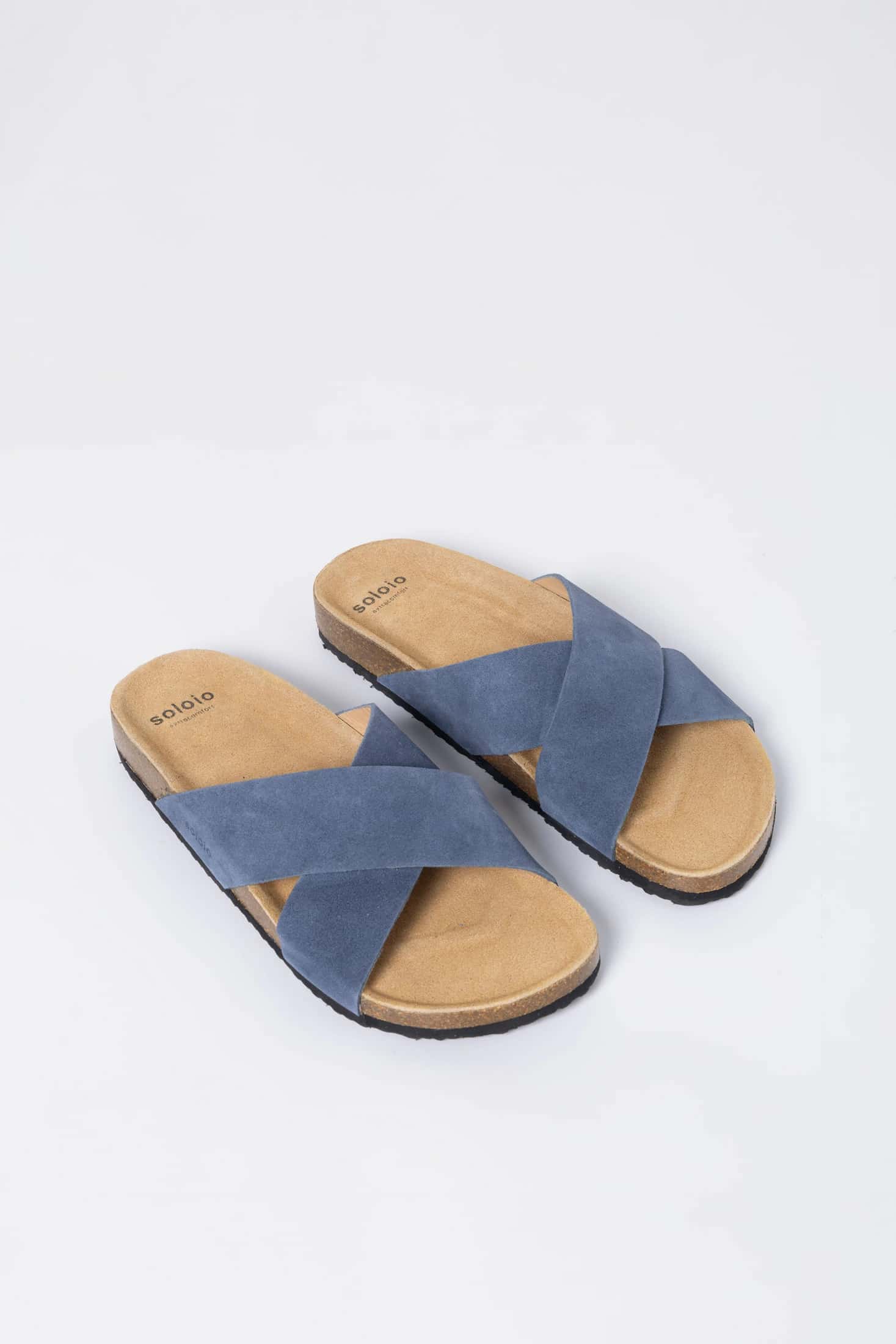 Men's crossed iris sandal