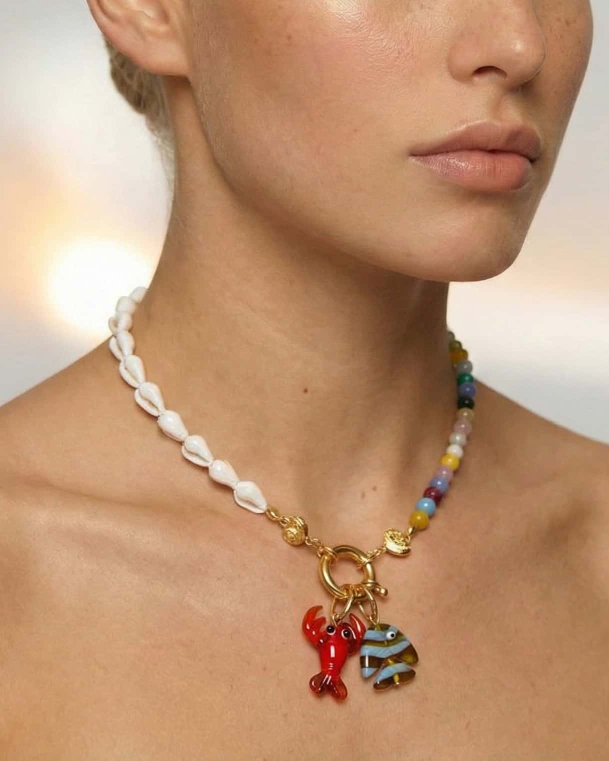Festival Necklace + 2 Removable Charms
