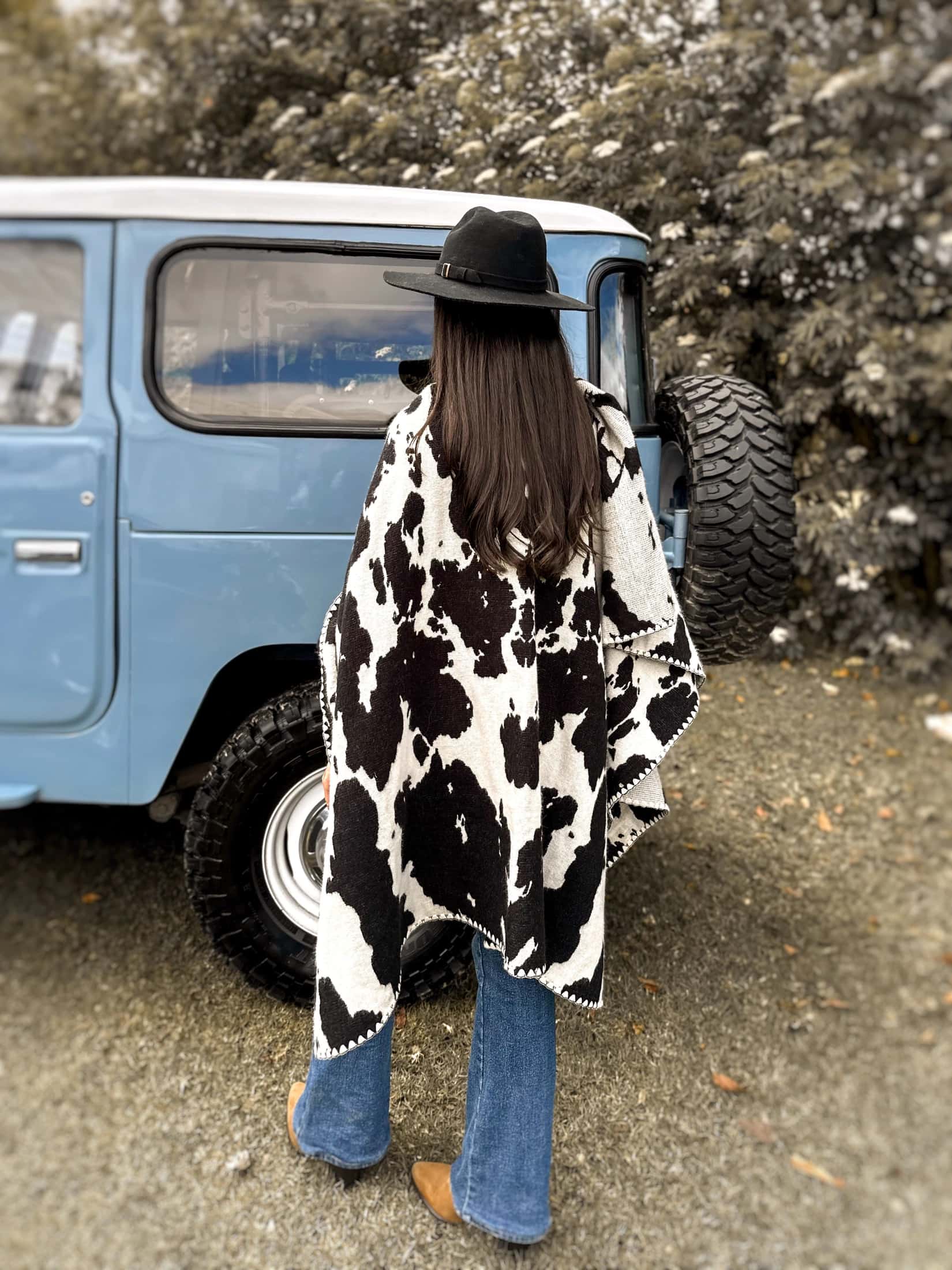 Poncho Rodeo, Negro - miniatura 6