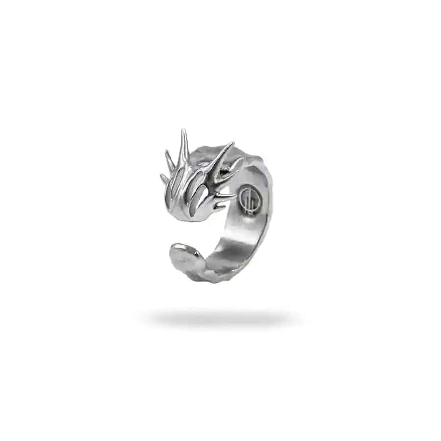 Anillo Oruga Dragón Ajustable