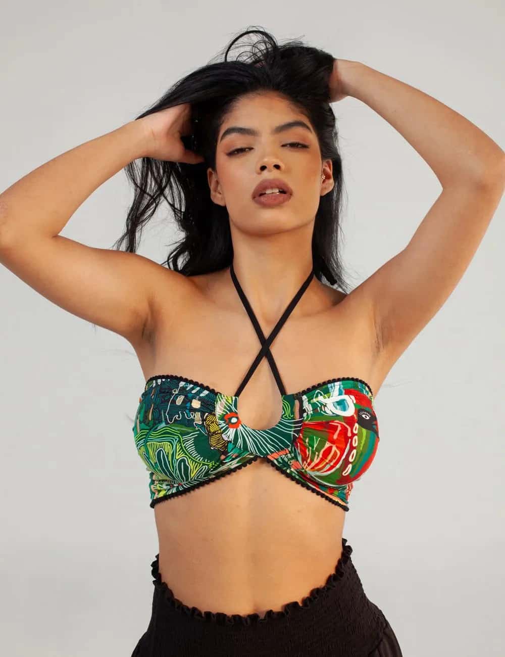 Bra Top Yagé multicolor para Mujer - miniatura 2