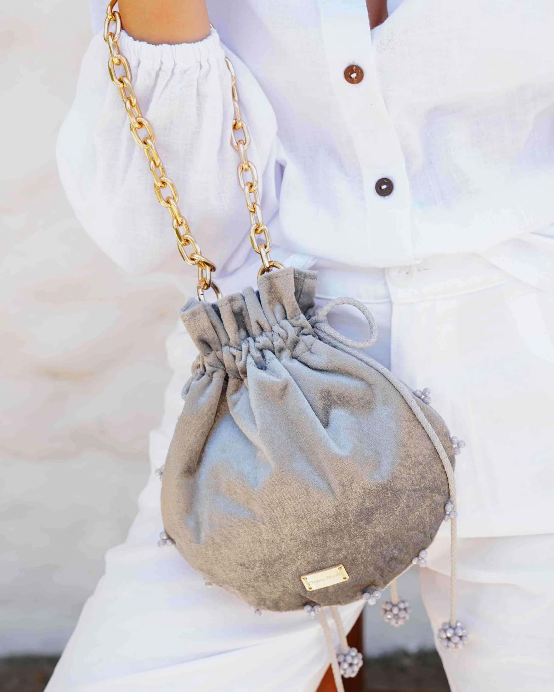 Bolso Martini Plateado