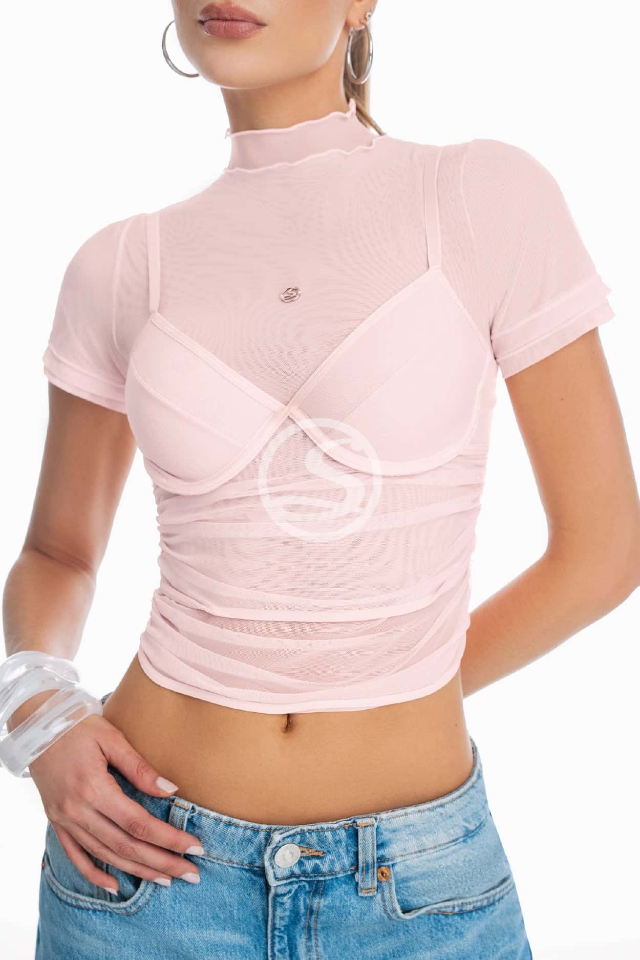 Crop Top Alma Rosa Aura  Ref S-717 - miniatura 2
