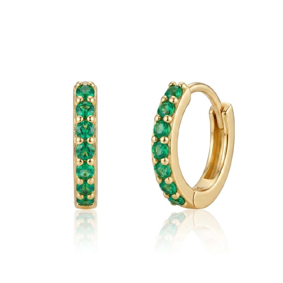 Aretes Musa Esmeralda