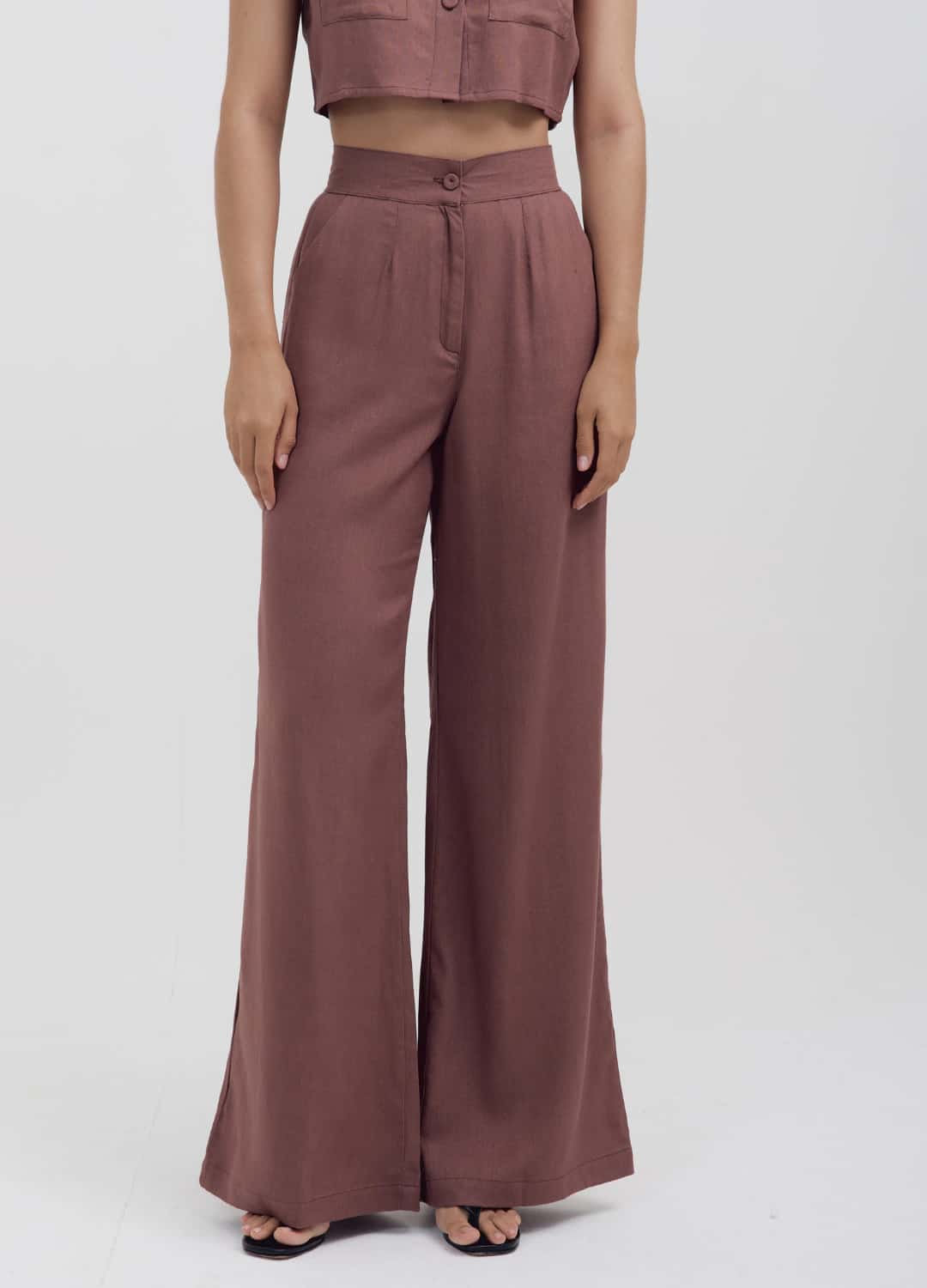 Pantalón Bota Ancha Café